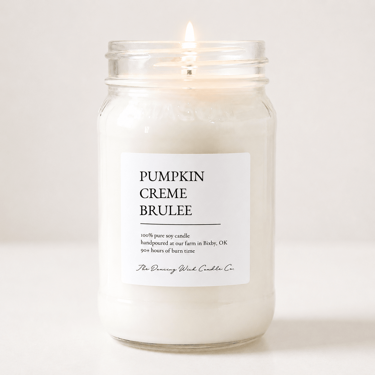 Pumpkin Creme Brulee - TDW Signature Candle - The Dancing Wick