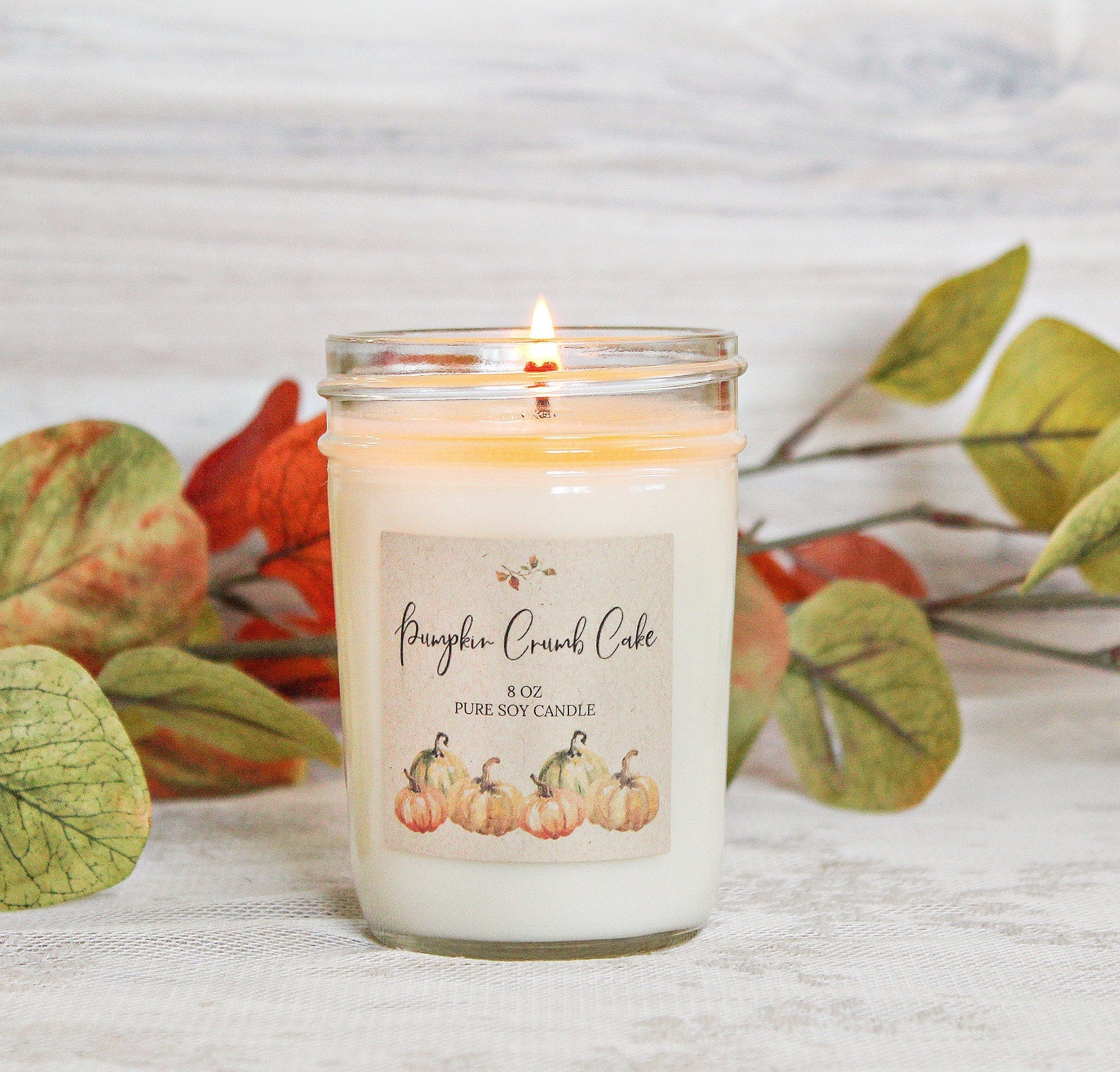 Pumpkin Fall Candles - Set of 3 - The Dancing Wick