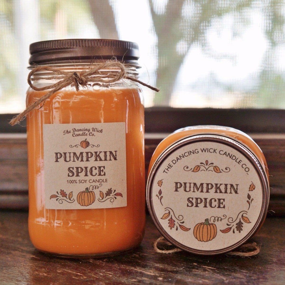 Pumpkin Spice Candle - The Dancing Wick