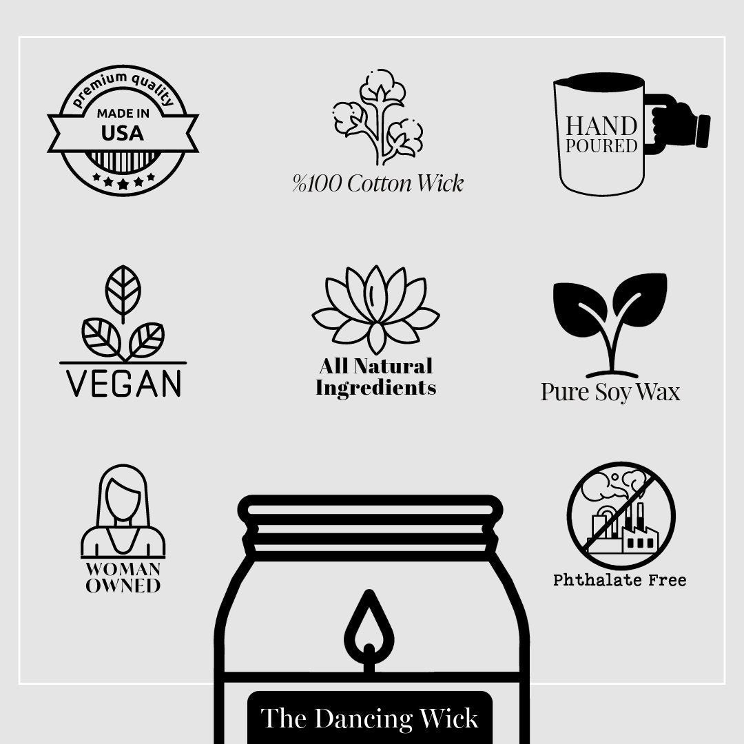 Script Maid of Honor Noun Candle - The Dancing Wick