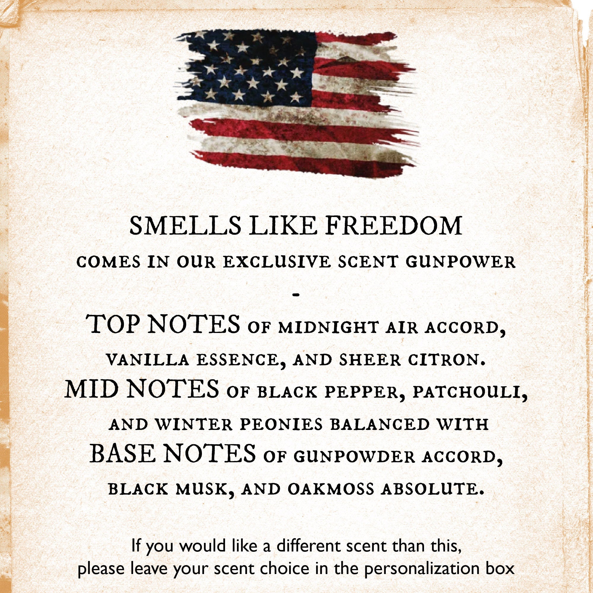 Smells Like Freedom Soy Candle - The Dancing Wick
