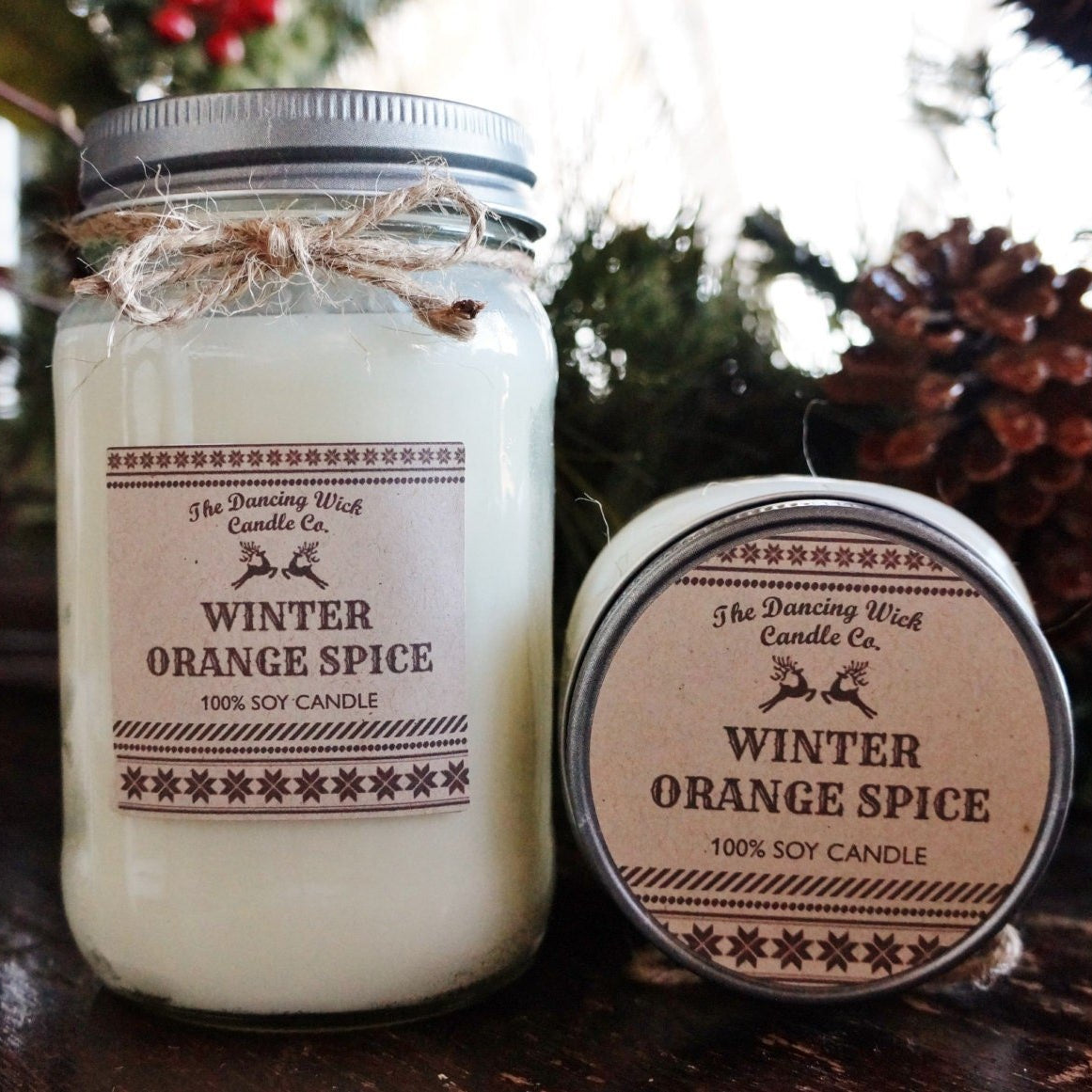 Soy Winter Candle - The Dancing Wick