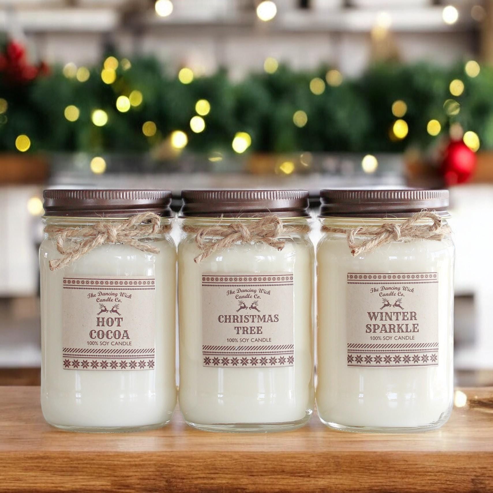 TDW Signature Winter Candle - The Dancing Wick