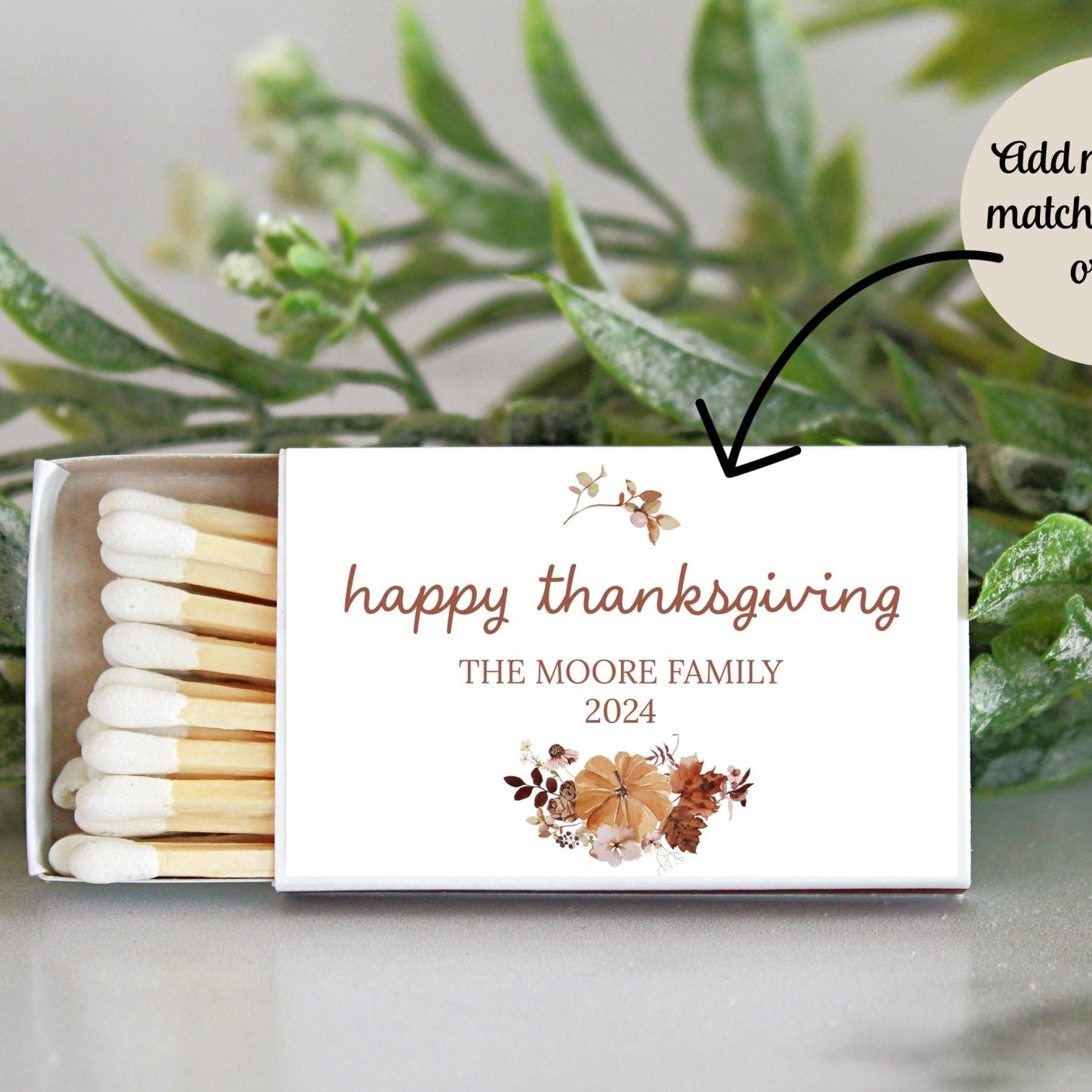 Thanksgiving Candle Favors - The Dancing Wick