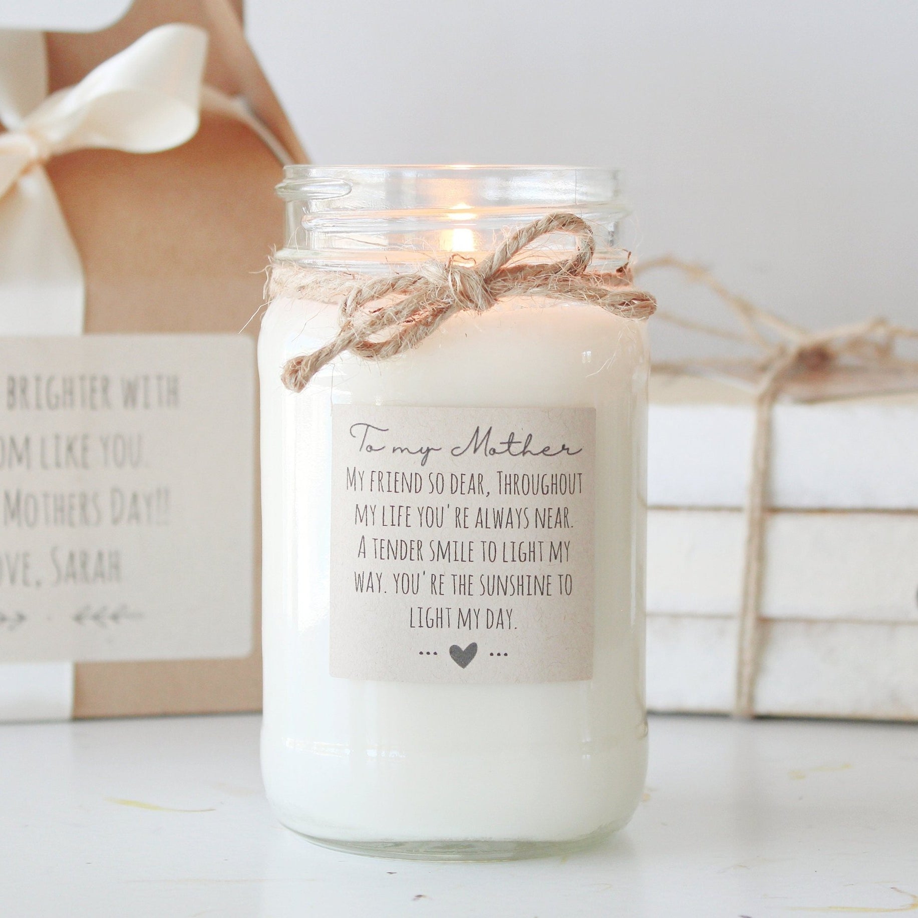 To My Mother Gift Set - The Dancing Wick