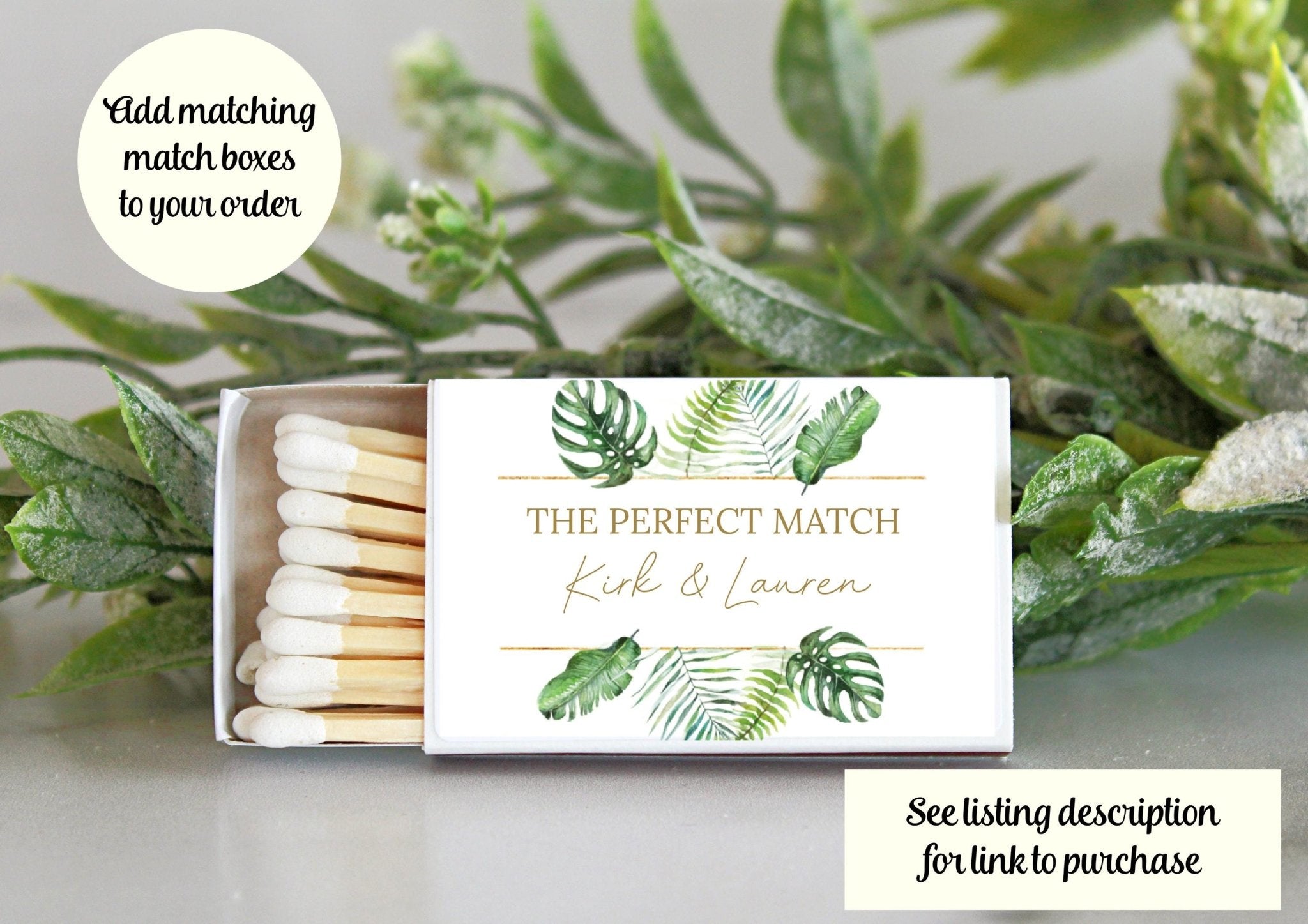 Tropical Bridal Shower Favor Candles - The Dancing Wick
