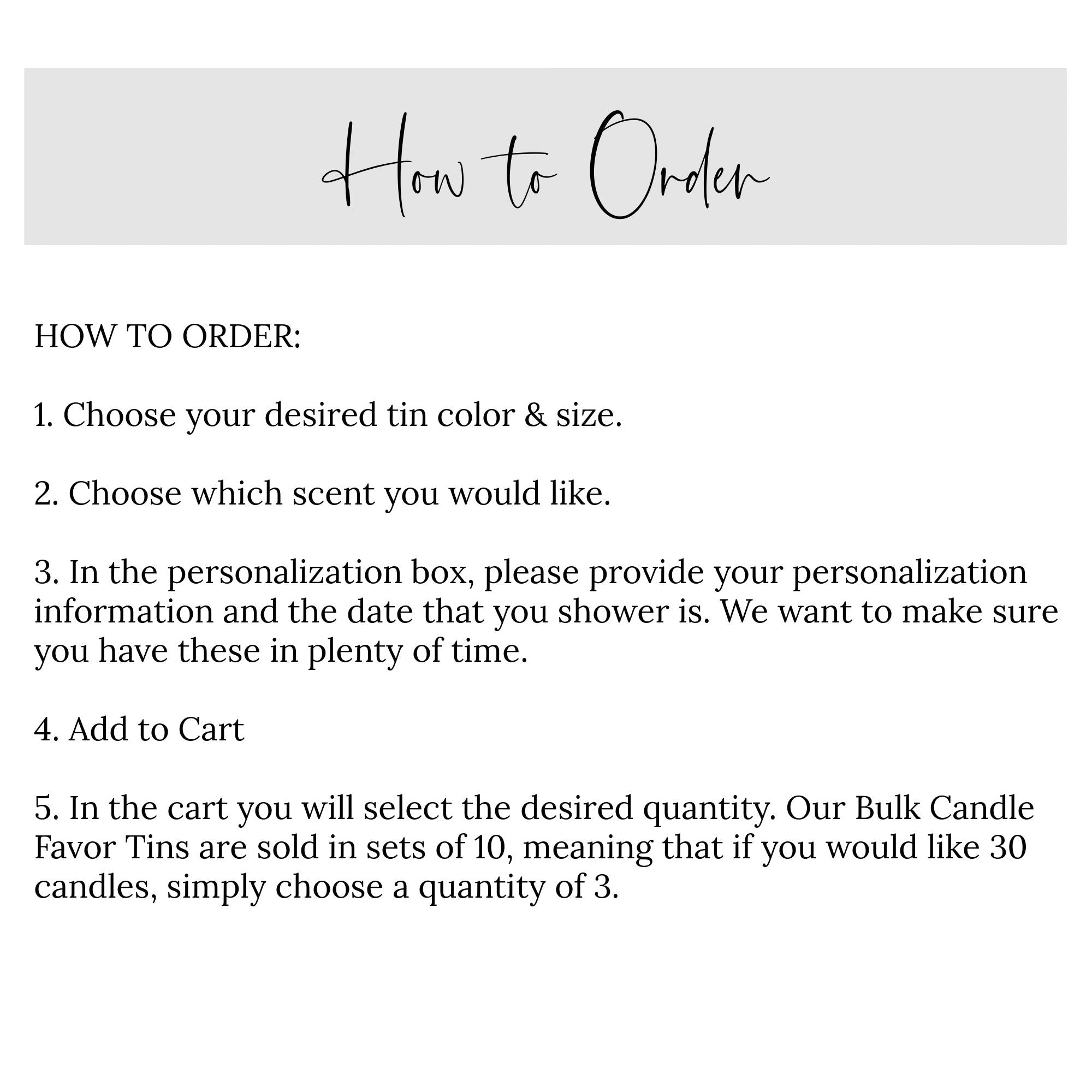 Winnie The Pooh Baby Shower Tins - Set of 10 - The Dancing Wick