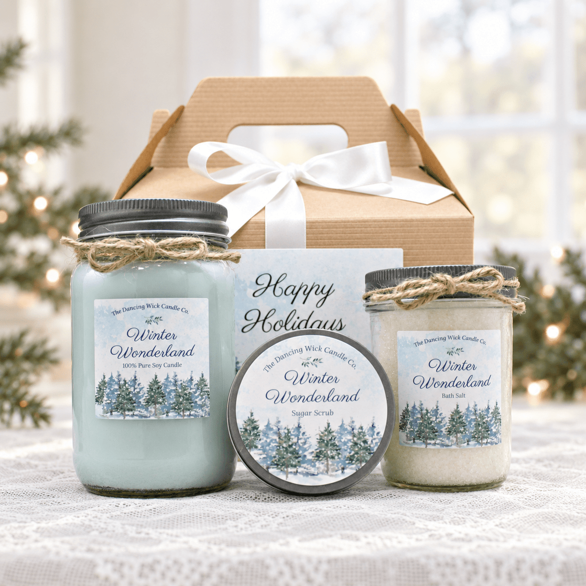 Winter Wonderland Gift Set - The Dancing Wick