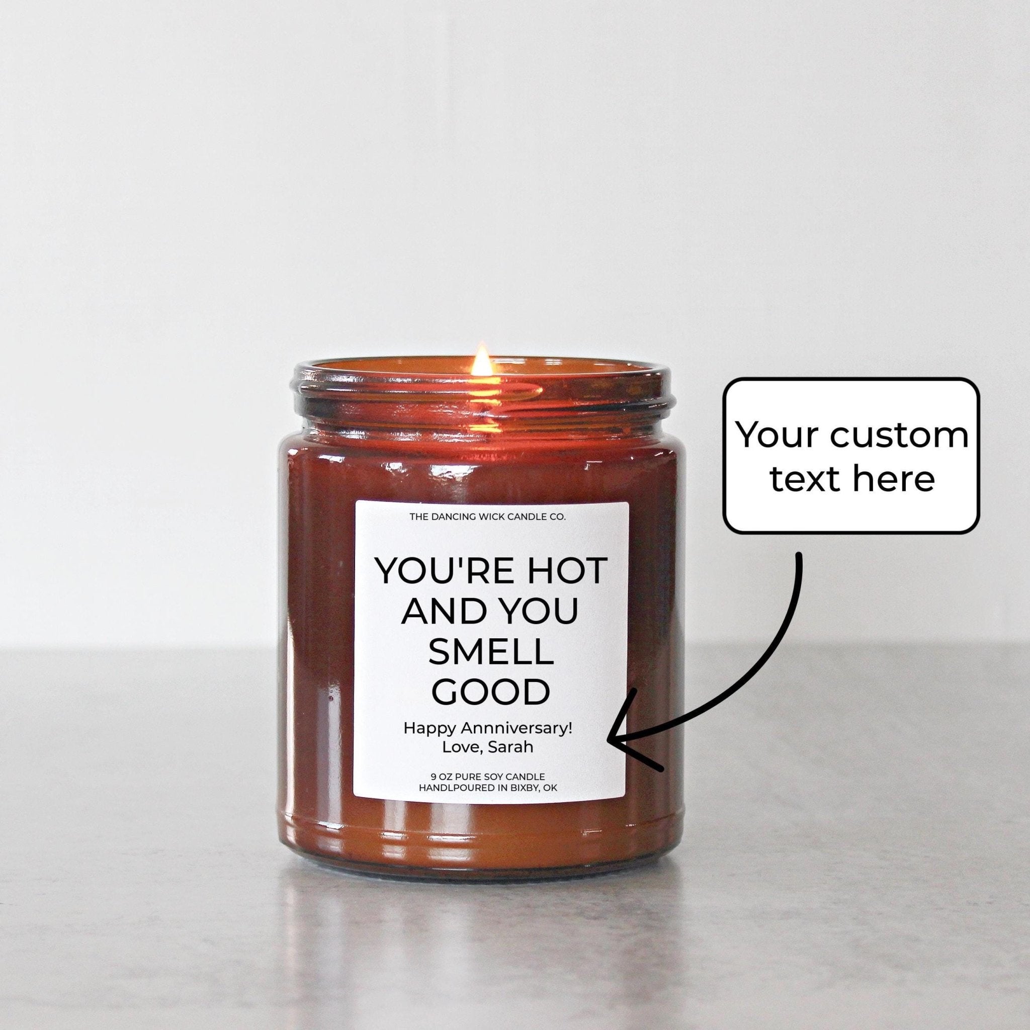 You're Hot and You Smell Good Amber Tumbler - The Dancing Wick