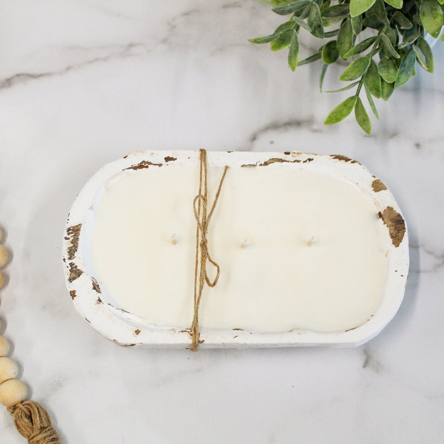 3 Wick Bread Bowl Soy Candle - The Dancing Wick