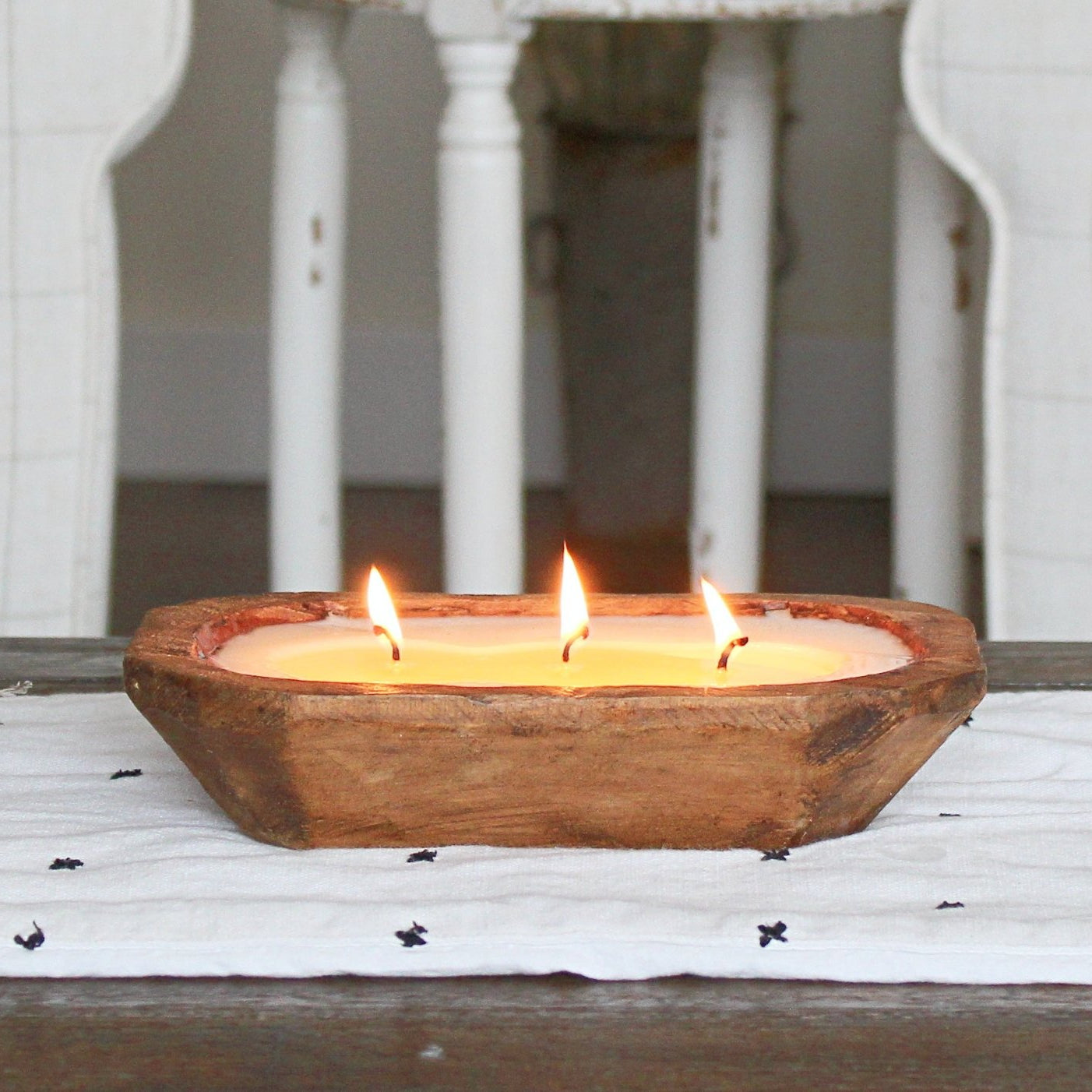 3 Wick Bread Bowl Soy Candle - The Dancing Wick