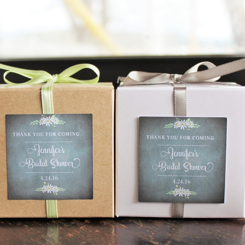 3x3 Favor Boxes - The Dancing Wick