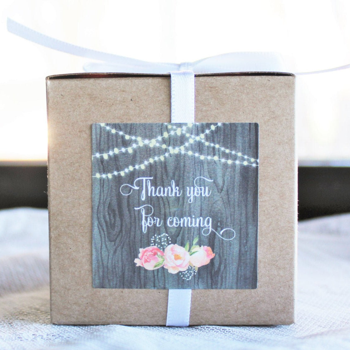 3x3 Favor Boxes - The Dancing Wick