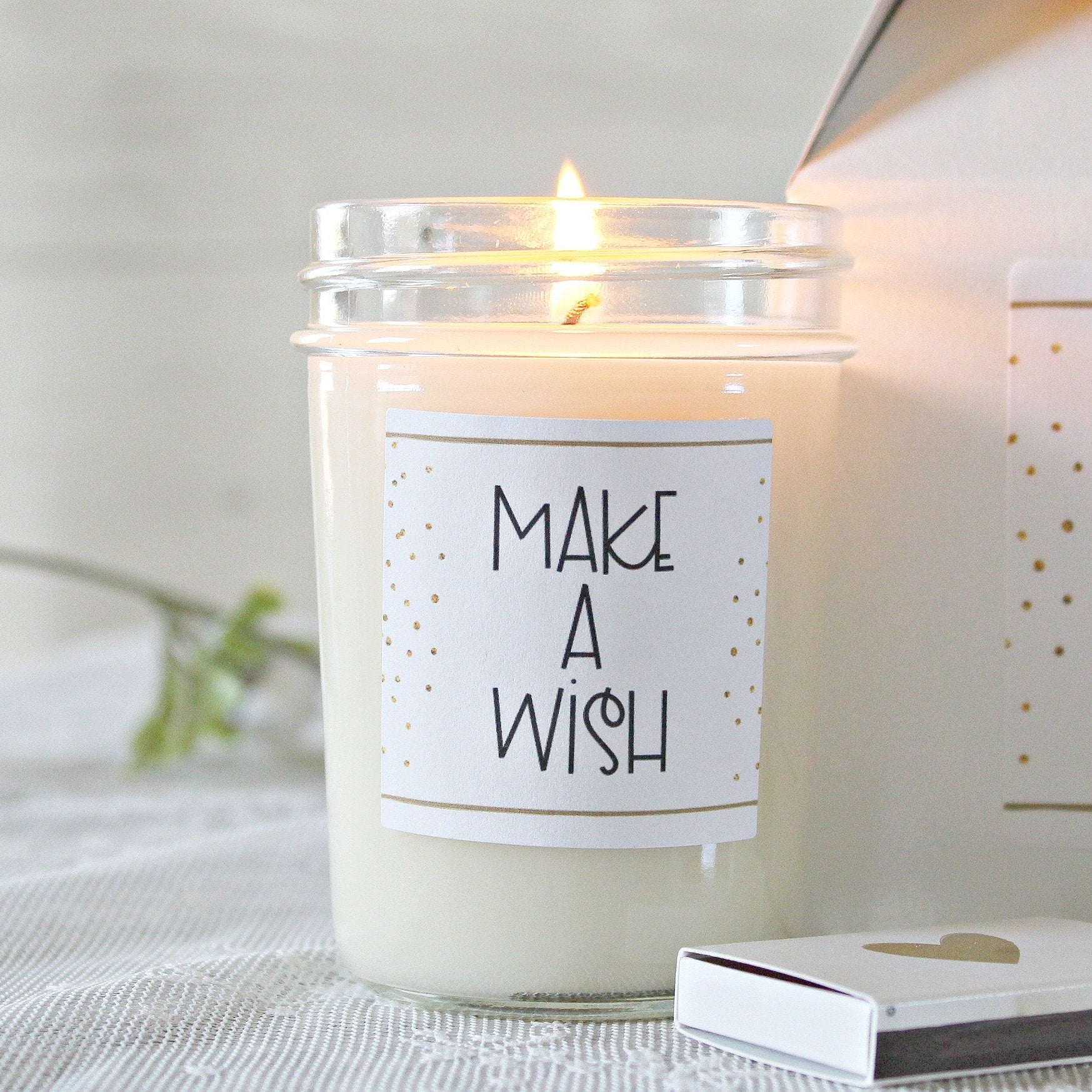 Birthday Make a Wish Gift Box - The Dancing Wick