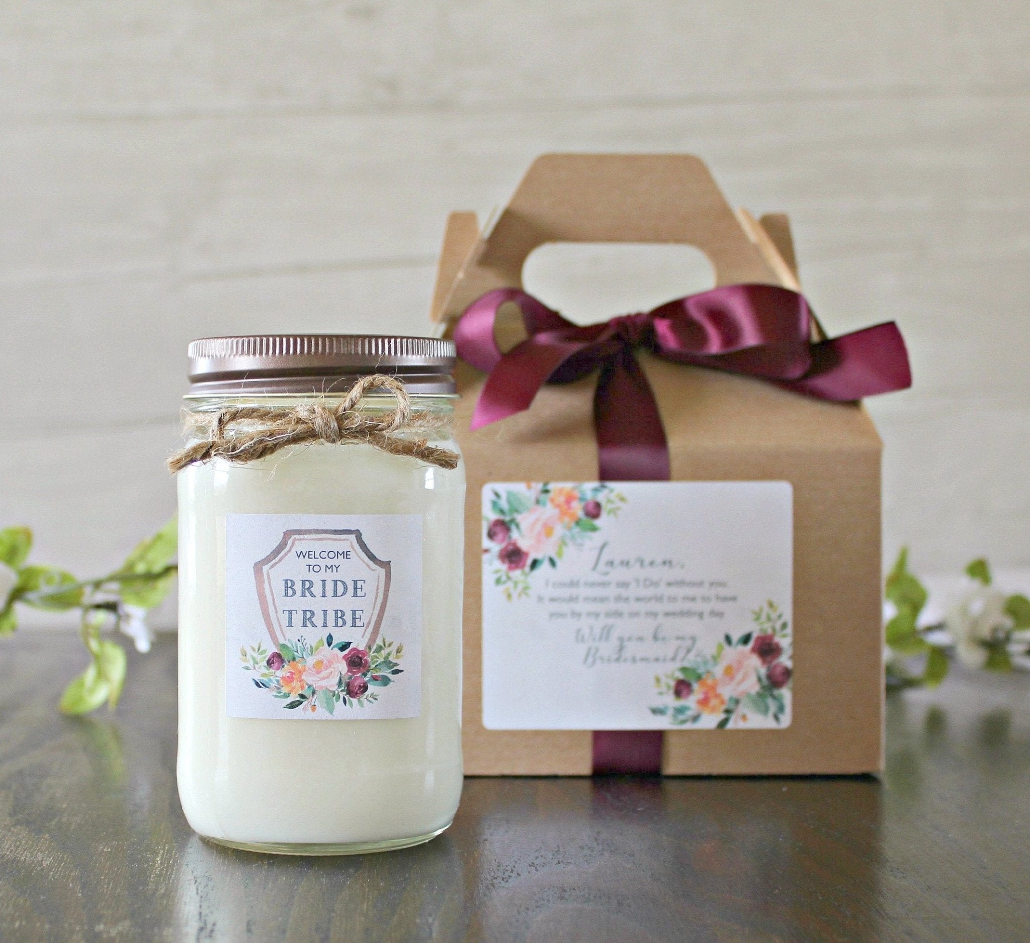 Bride Tribe Candle - The Dancing Wick