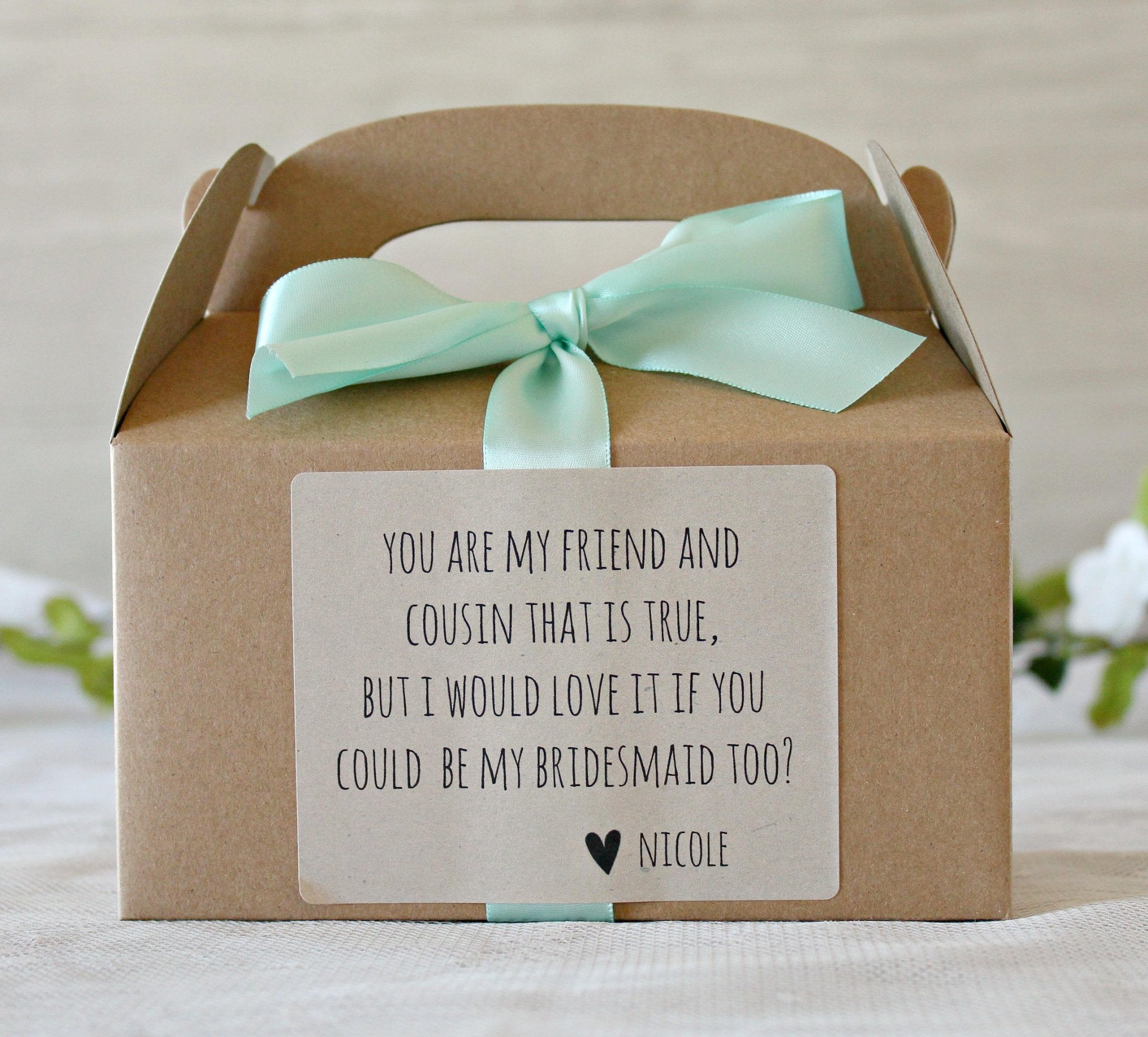 Bridesmaid Proposal Gift - The Dancing Wick