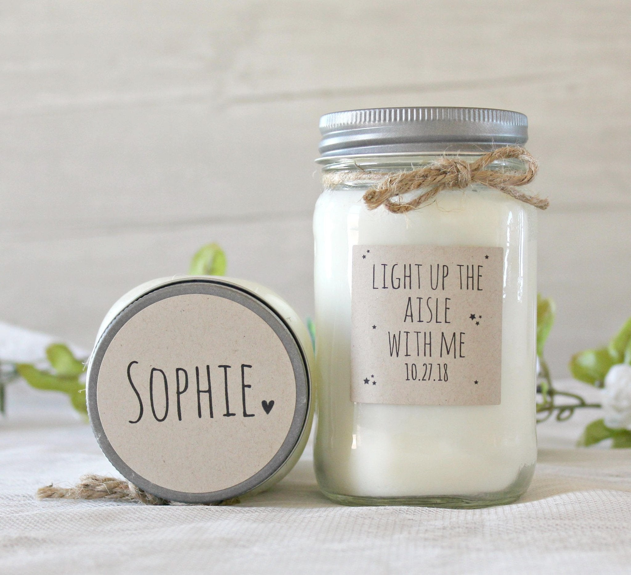 Bridesmaid Proposal Gift - The Dancing Wick