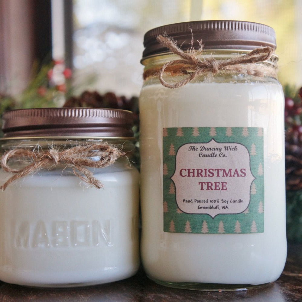 Christmas Tree Candle - The Dancing Wick