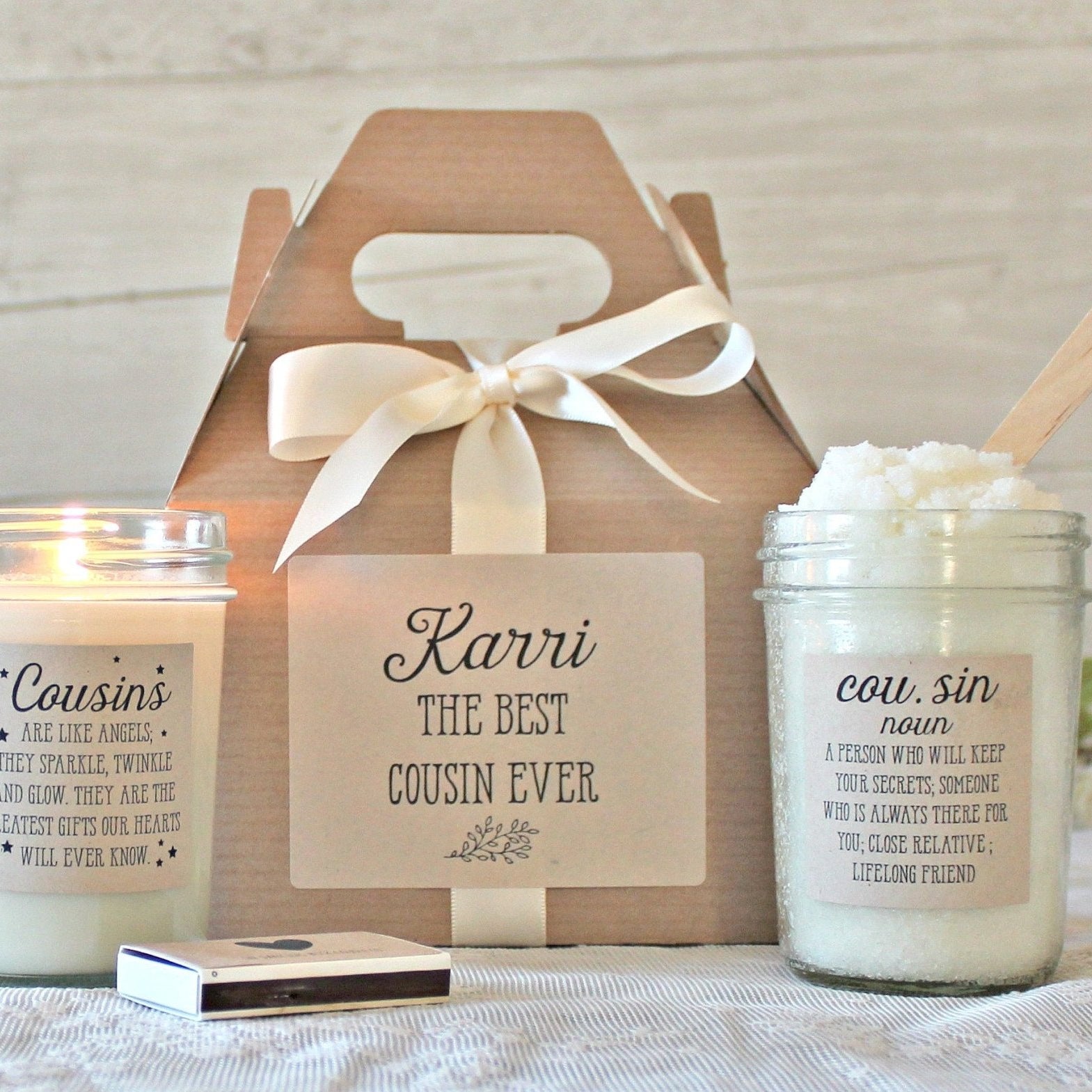 Cousin Gift Box - The Dancing Wick