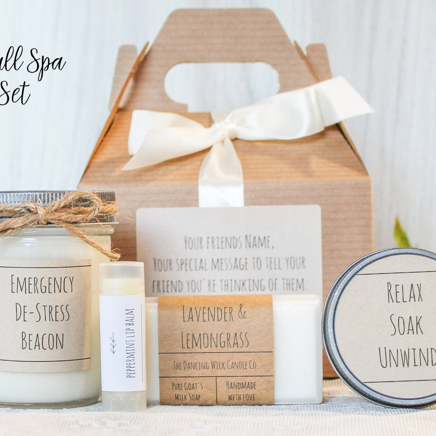 Emergency Stress Relief Care Package Gift Set - The Dancing Wick