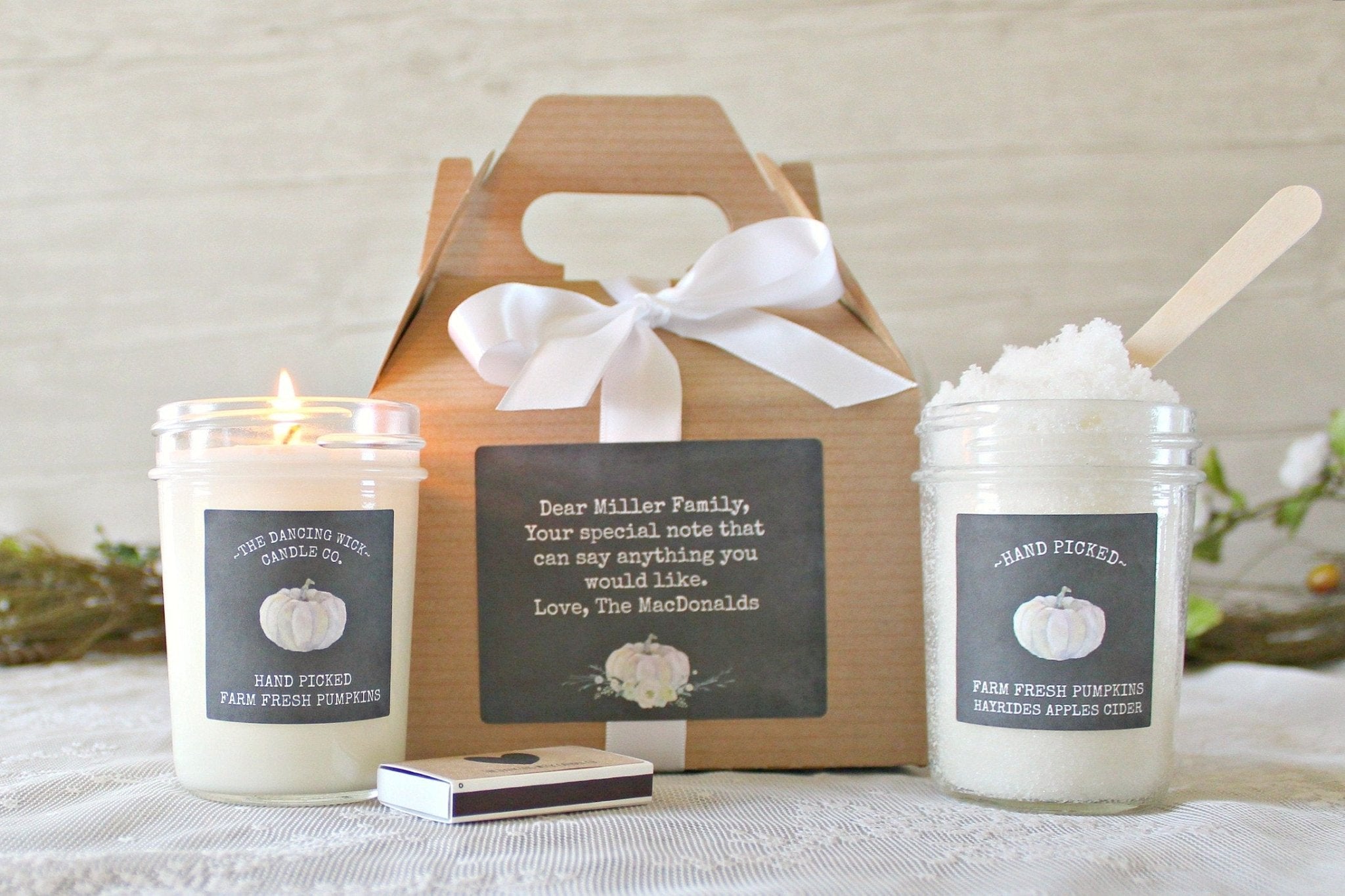 Fall / Thanksgiving Gift Set - The Dancing Wick