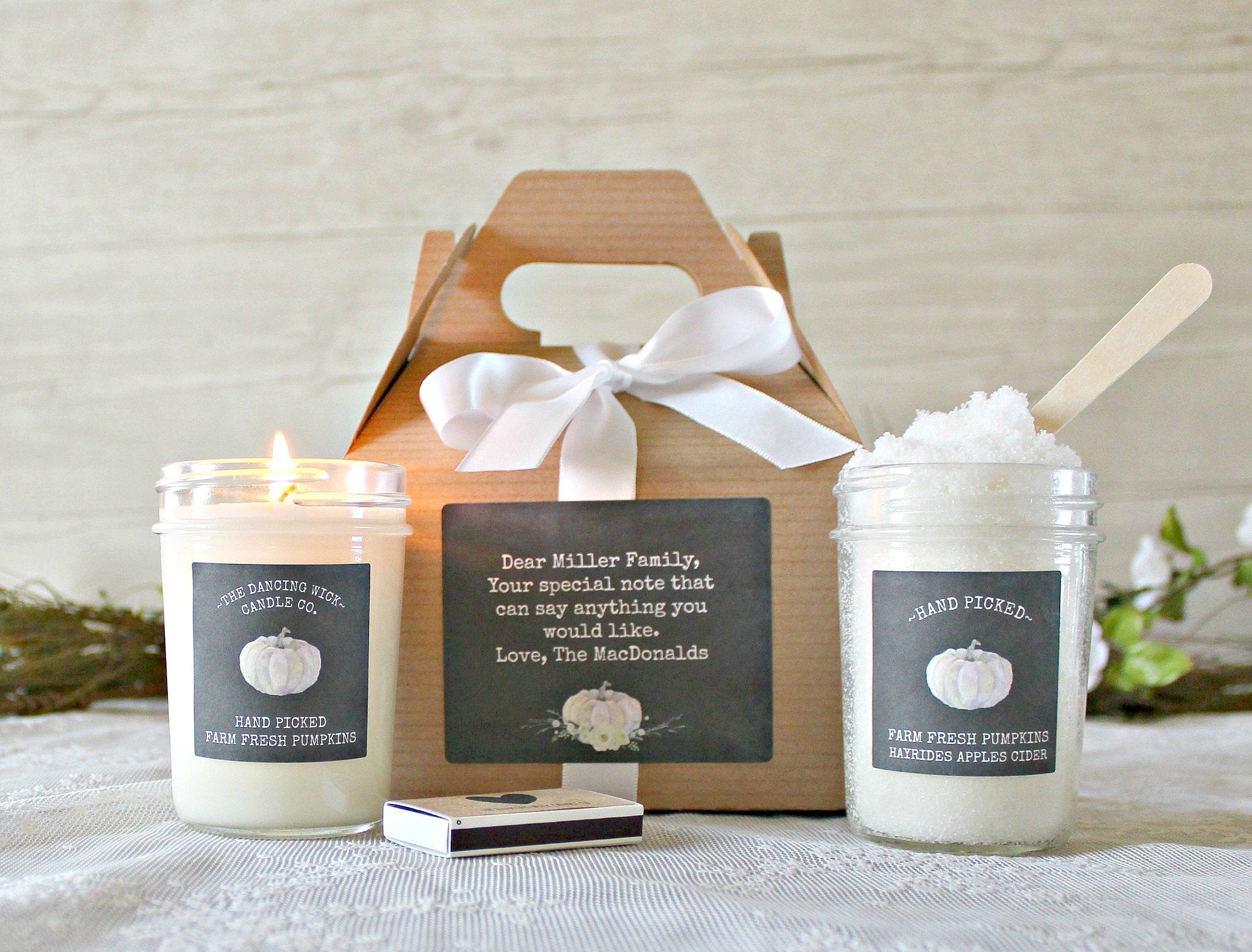 Fall / Thanksgiving Gift Set - The Dancing Wick