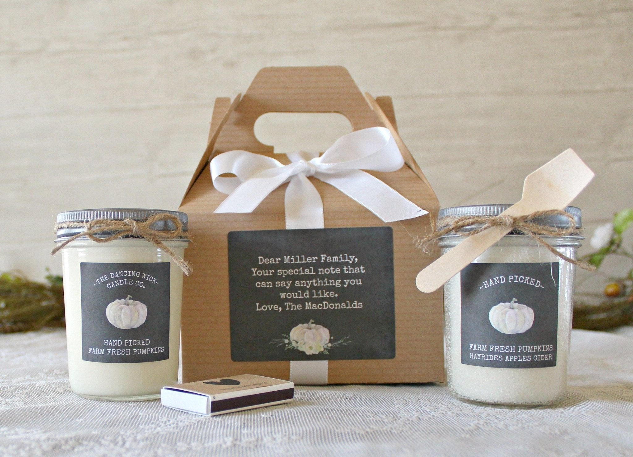 Fall / Thanksgiving Gift Set - The Dancing Wick