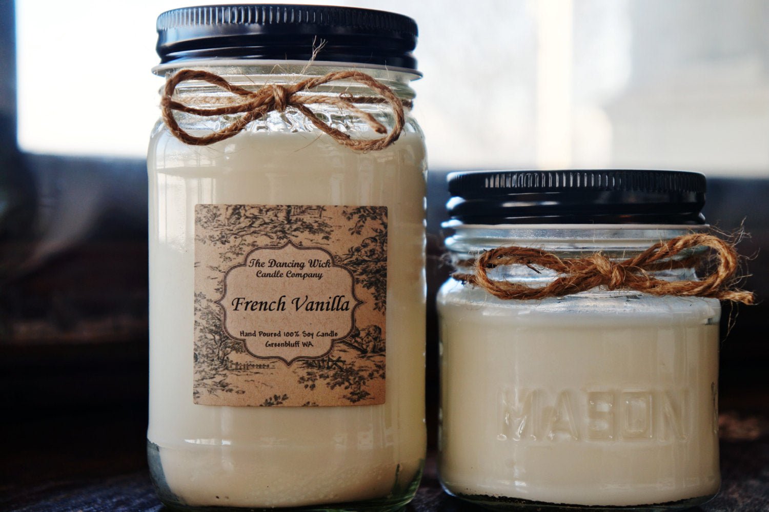 French Vanilla Soy Candle - The Dancing Wick