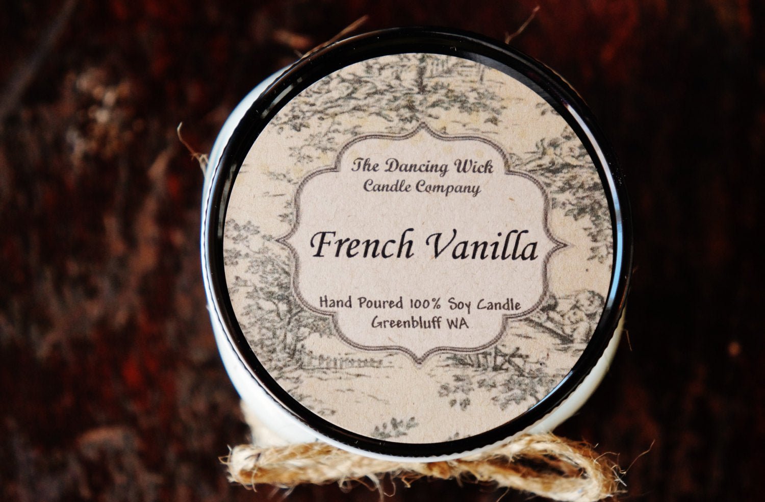 French Vanilla Soy Candle - The Dancing Wick