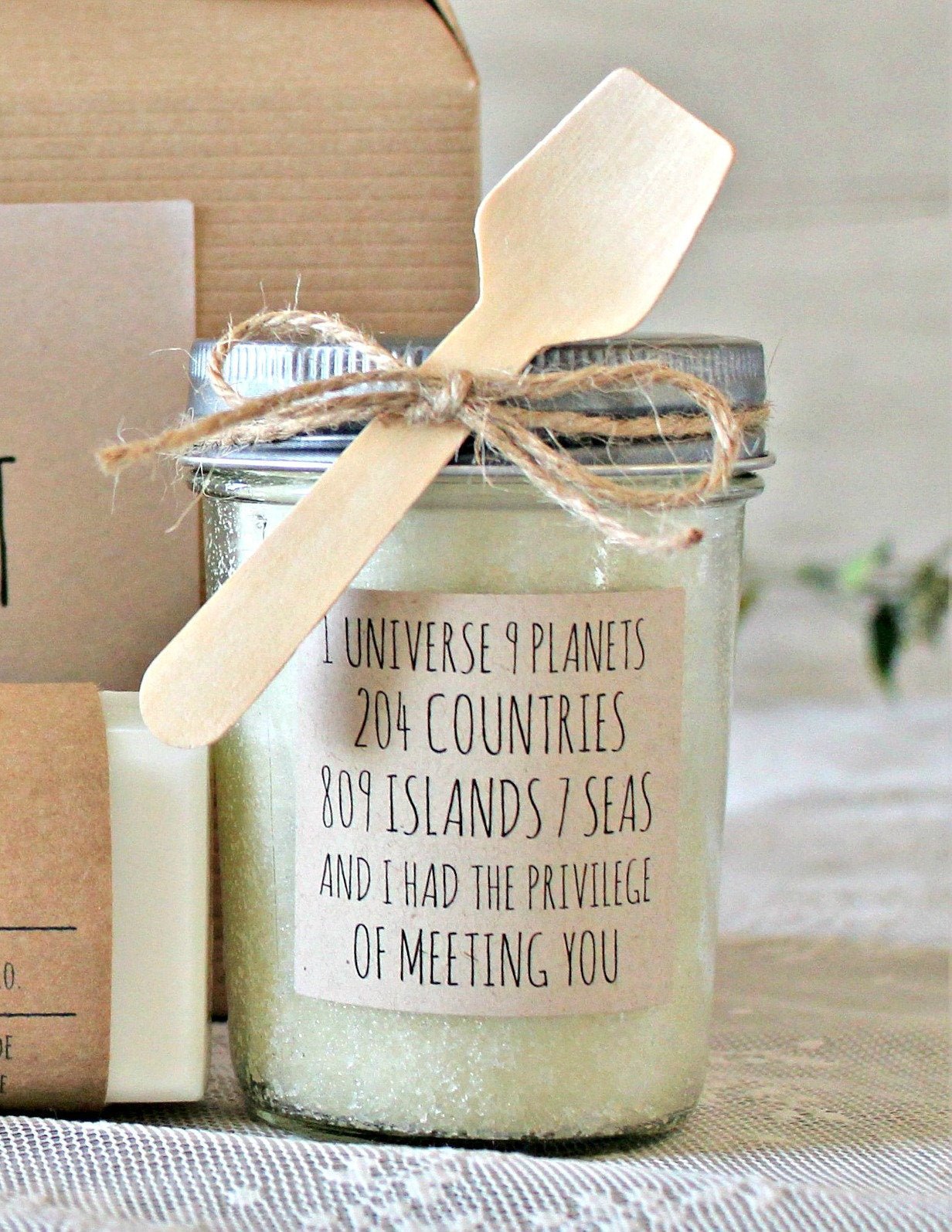 Friendship "Because of You" Gift Box - The Dancing Wick