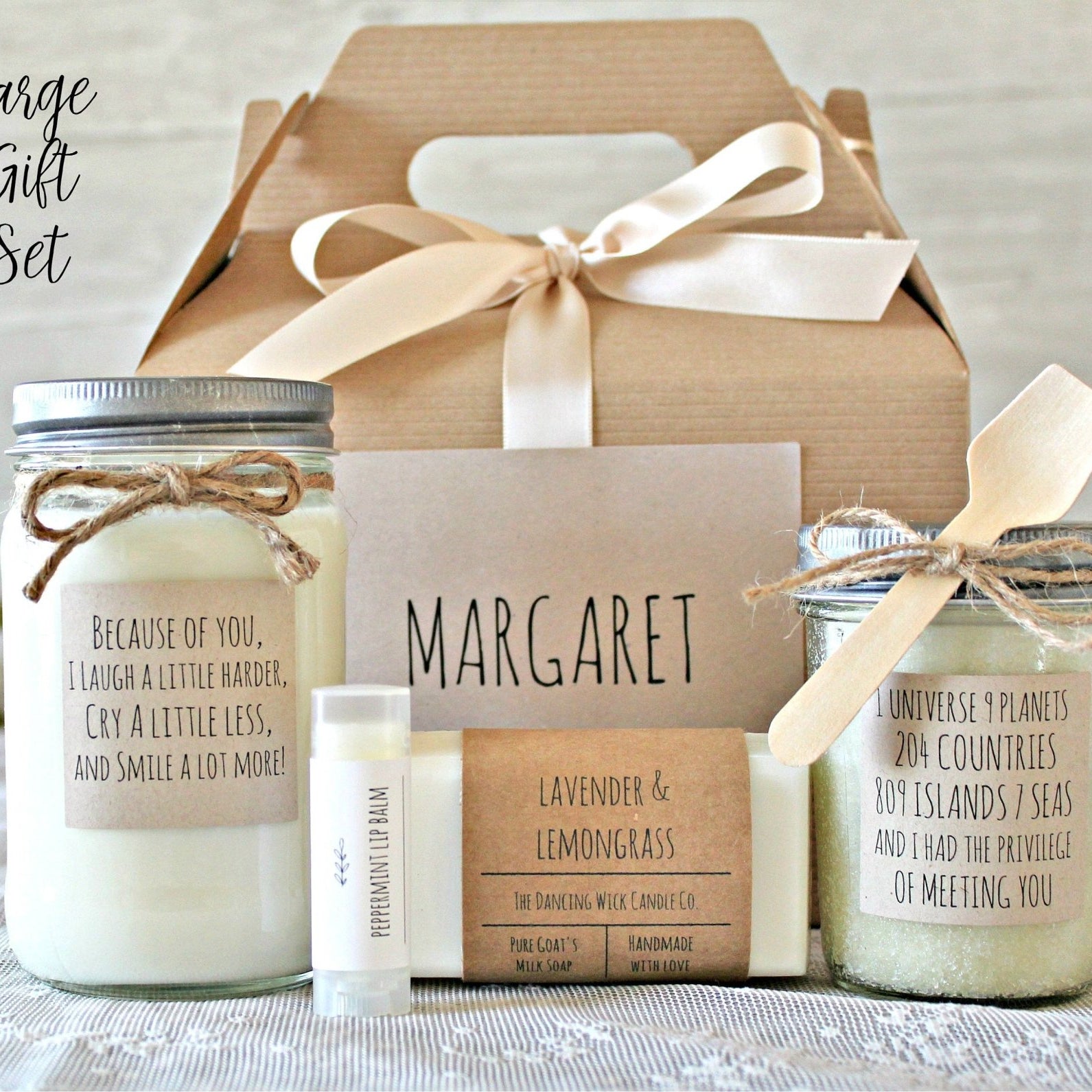 Friendship "Because of You" Gift Box - The Dancing Wick