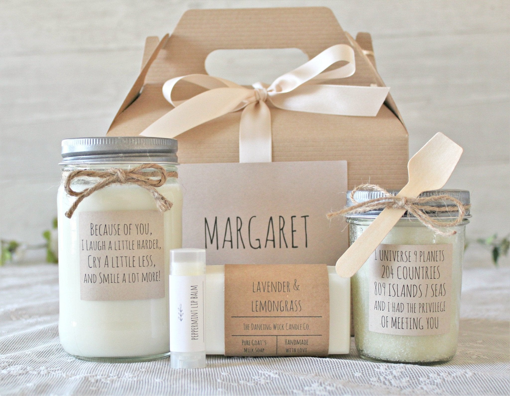 Friendship "Because of You" Gift Box - The Dancing Wick