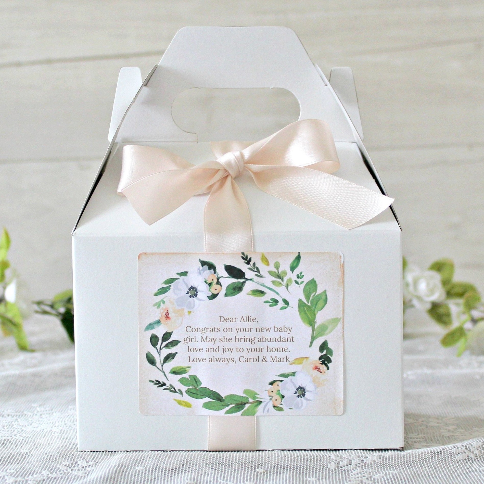 Gift for New Mom - Pregnancy Spa Gift Set - The Dancing Wick