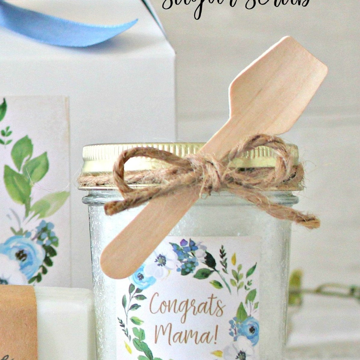 Gift for New Mom - Pregnancy Spa Gift Set - The Dancing Wick