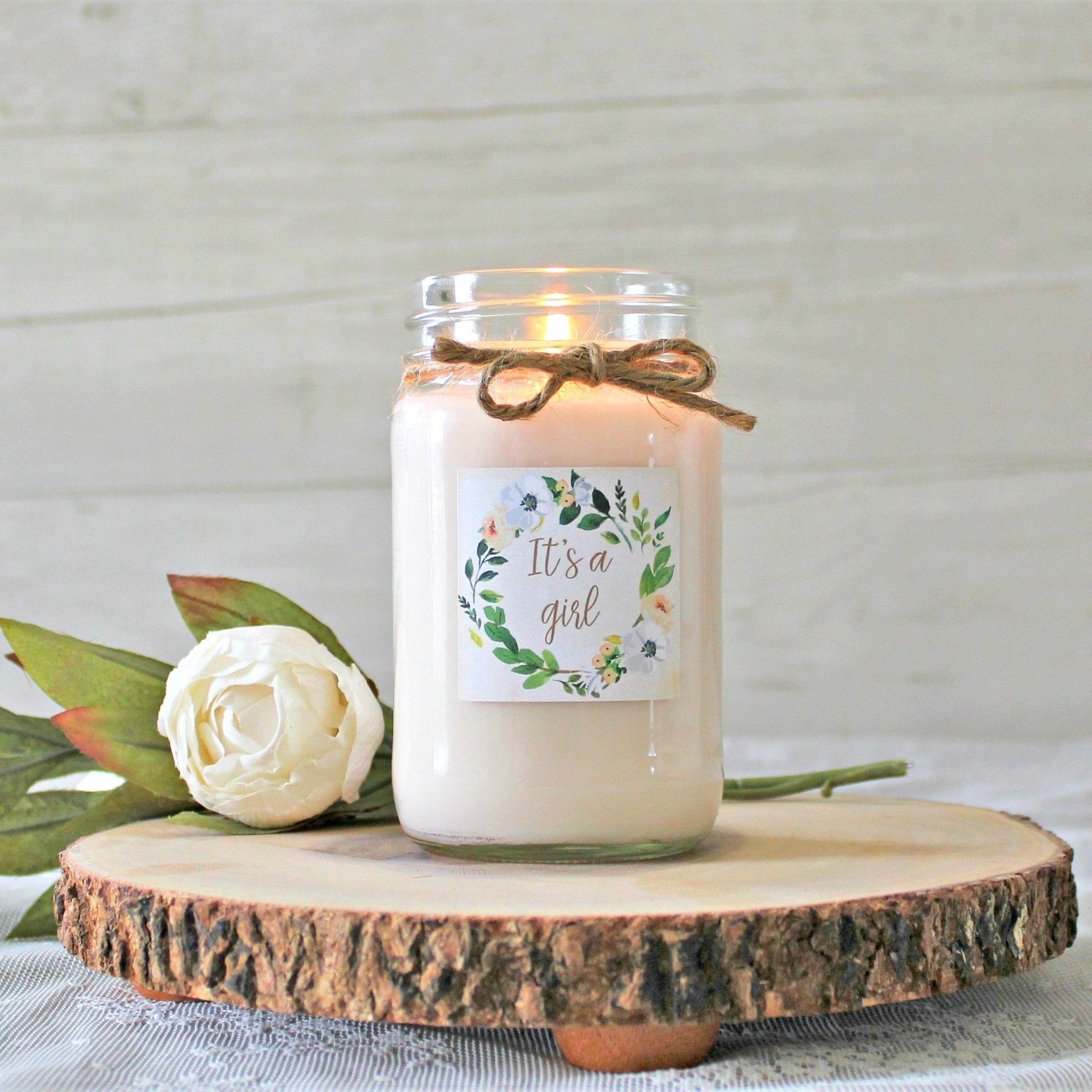 Gift for New Mom - Pregnancy Spa Gift Set - The Dancing Wick
