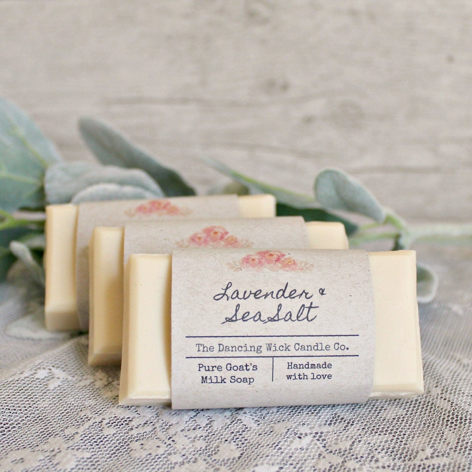Handpoured Goats Milk Soap - The Dancing Wick
