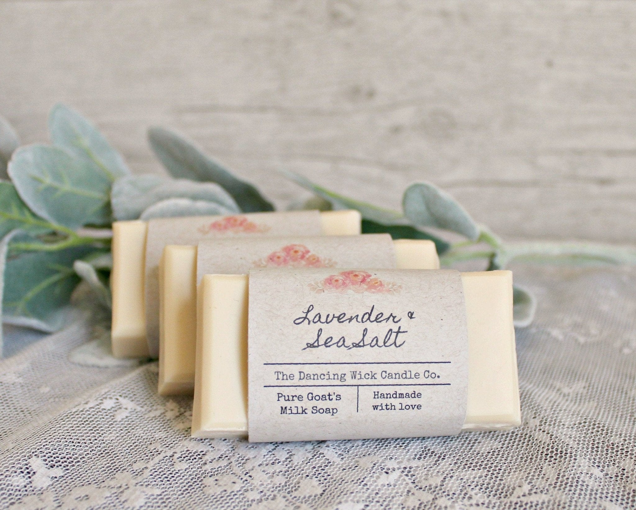Handpoured Goats Milk Soap - The Dancing Wick