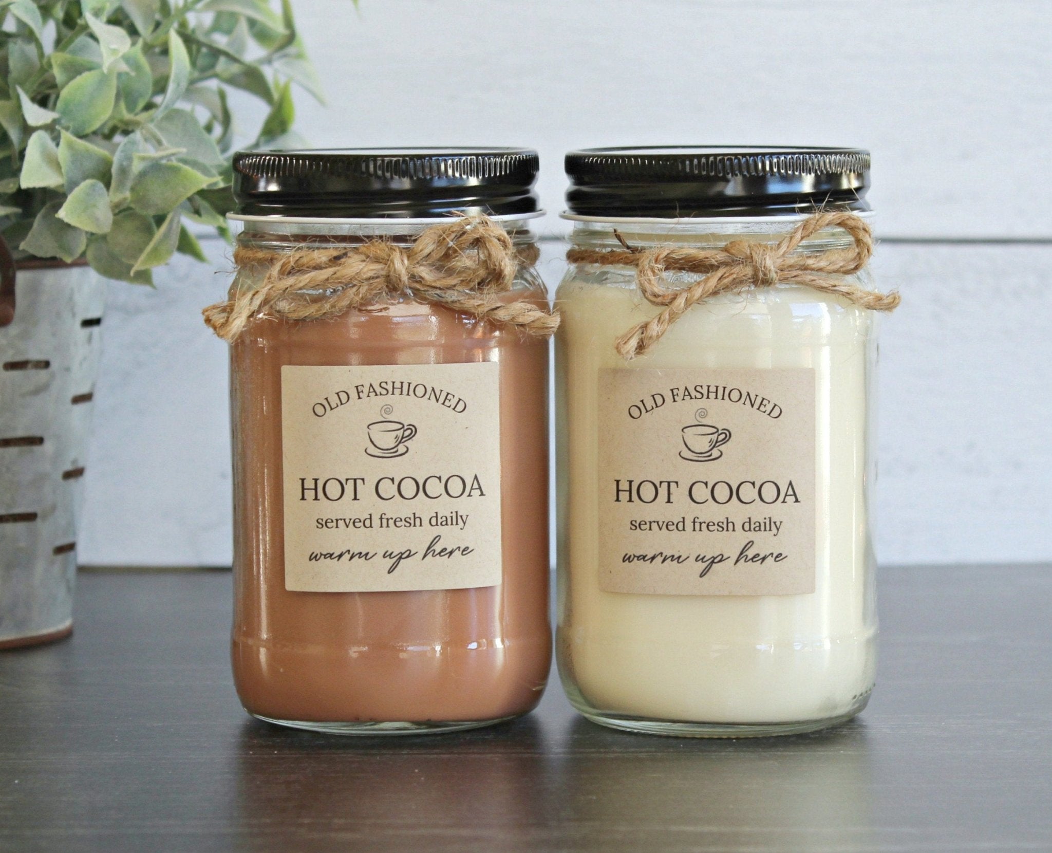 Hot Cocoa Soy Candle - The Dancing Wick