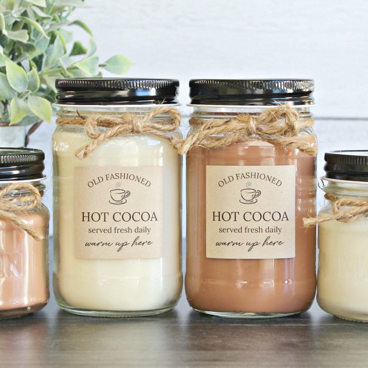 Hot Cocoa Soy Candle - The Dancing Wick