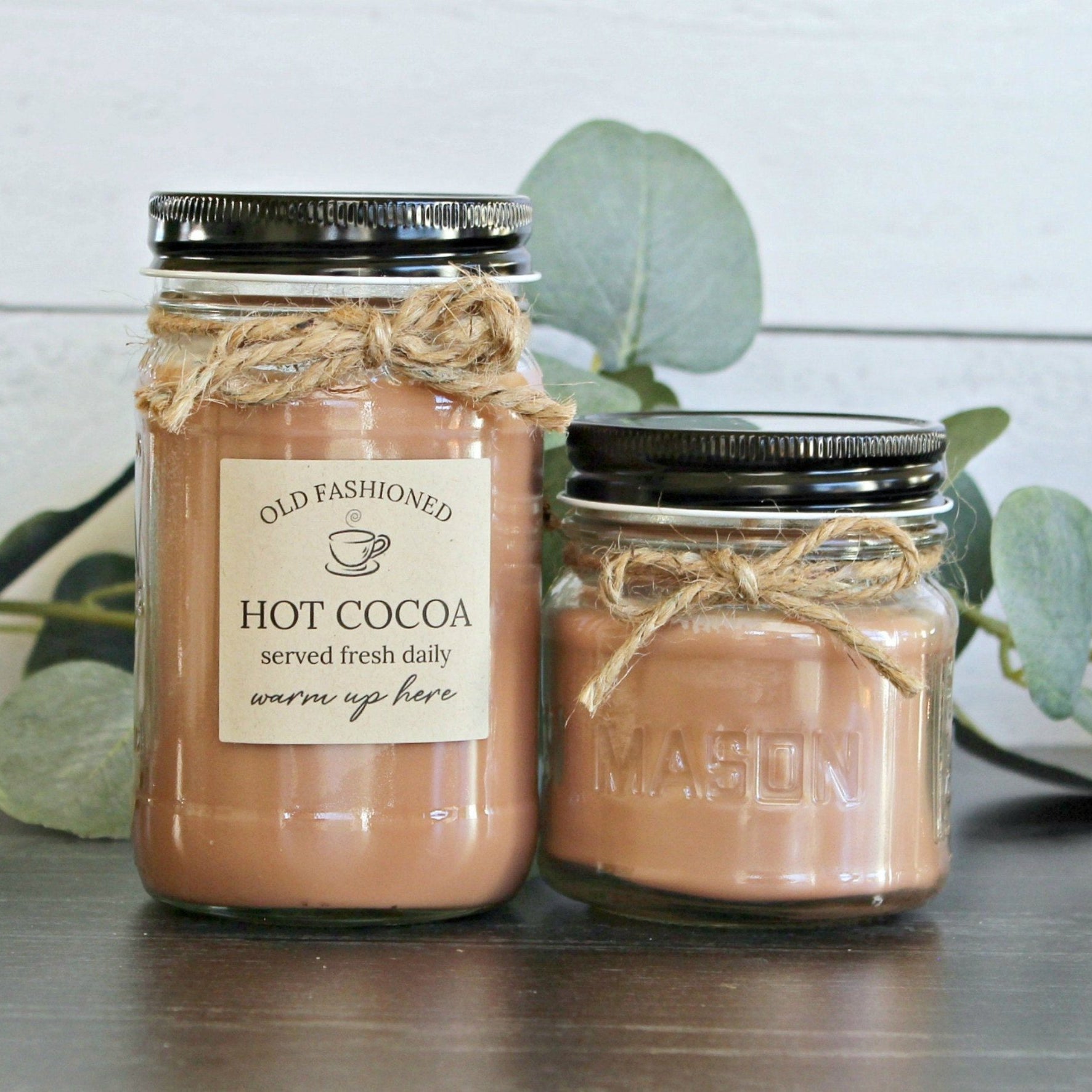 Hot Cocoa Soy Candle - The Dancing Wick