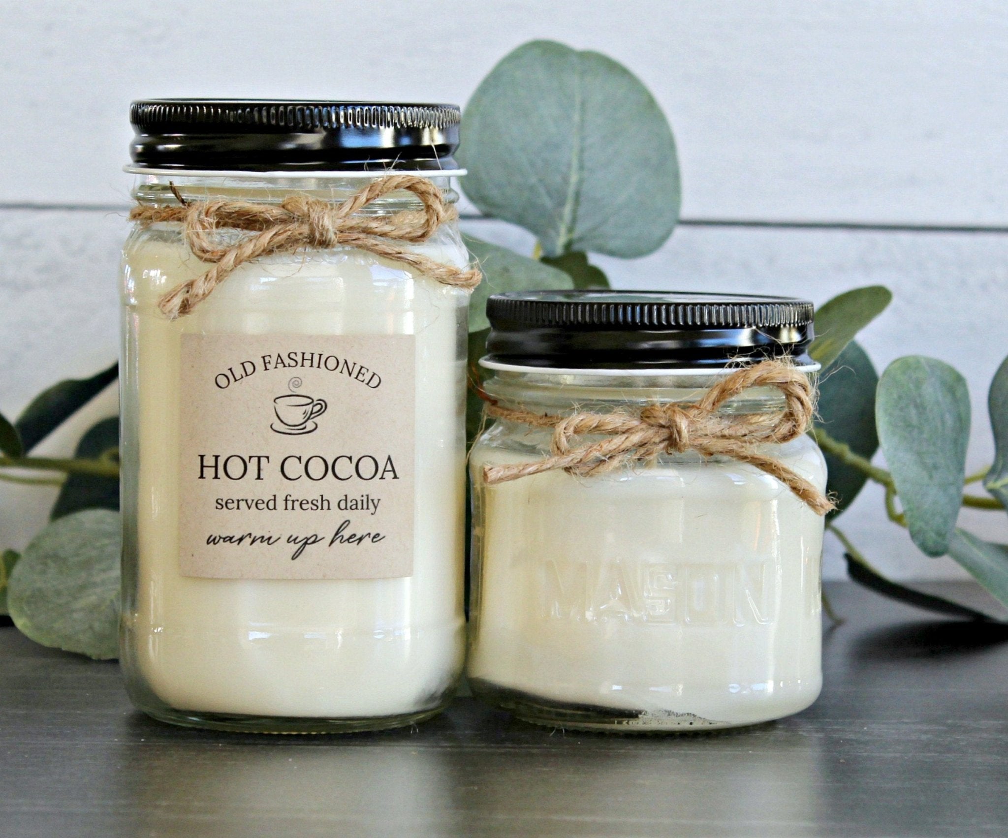 Hot Cocoa Soy Candle - The Dancing Wick
