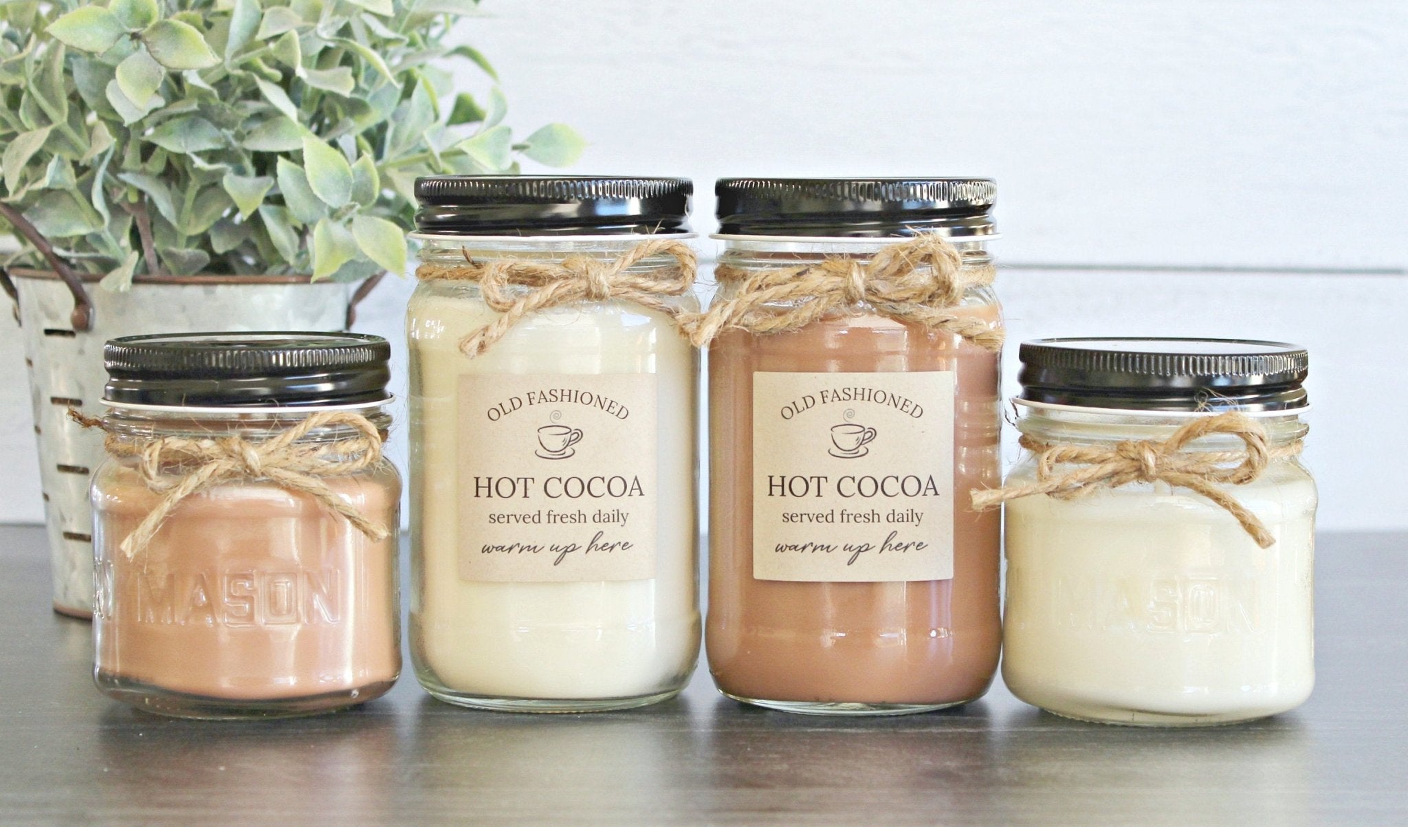 Hot Cocoa Soy Candle - The Dancing Wick