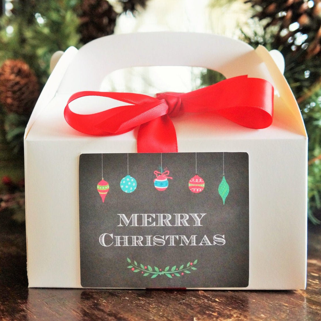 Joy to the World Christmas Candle - The Dancing Wick