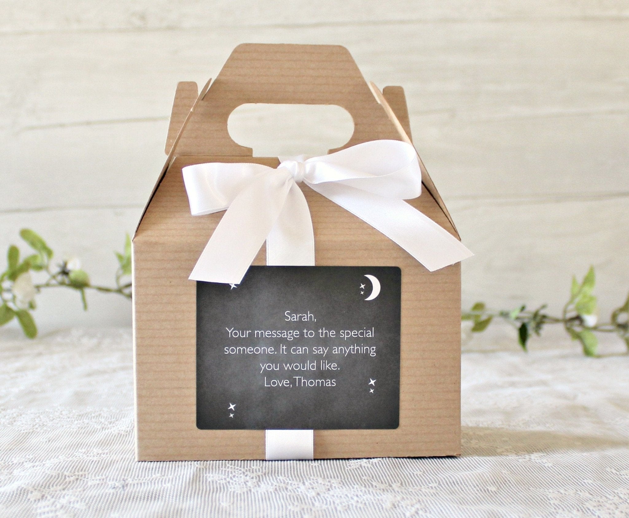 Love You to the Moon and Back Gift Box - The Dancing Wick