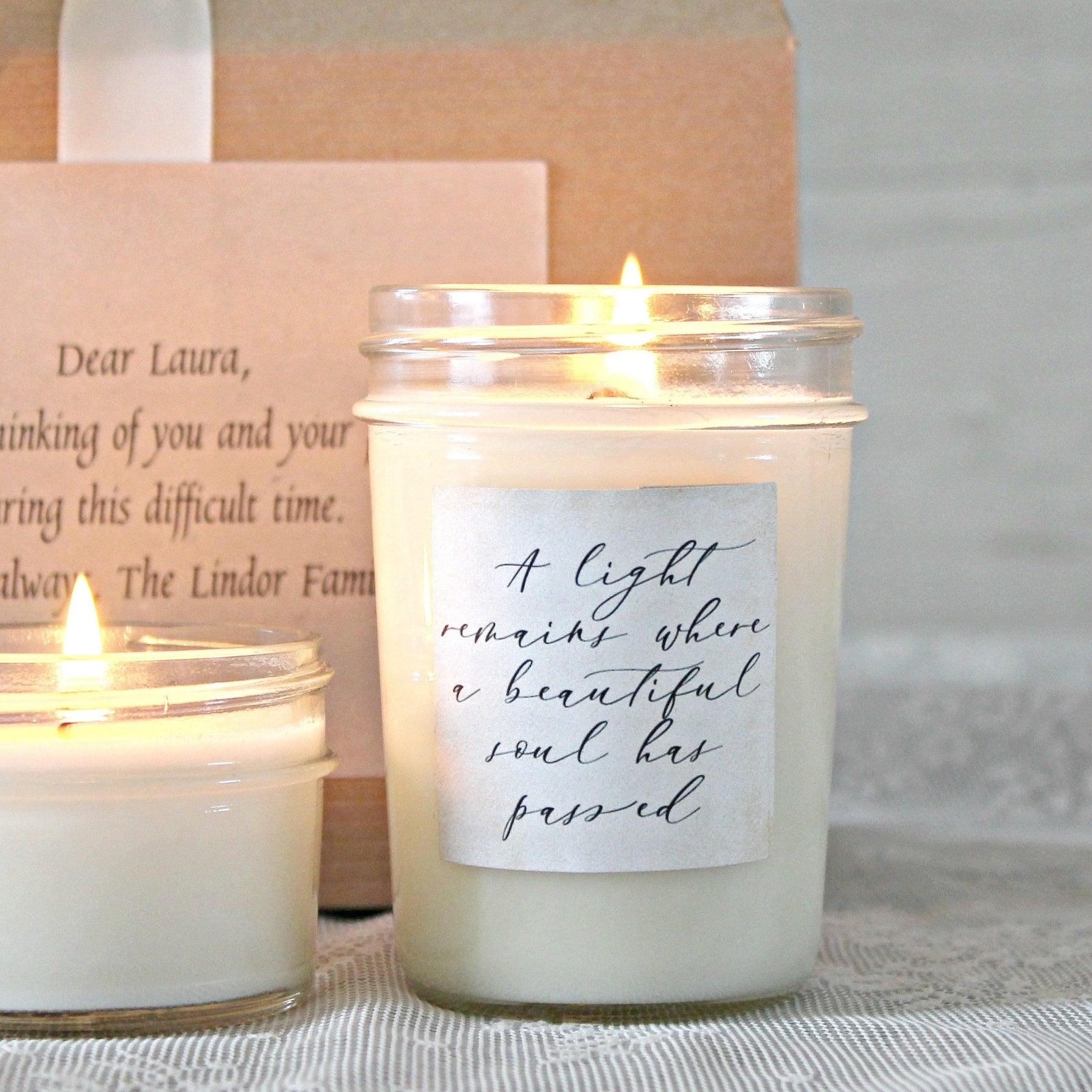 Memorial / Sympathy Gift Box - The Dancing Wick