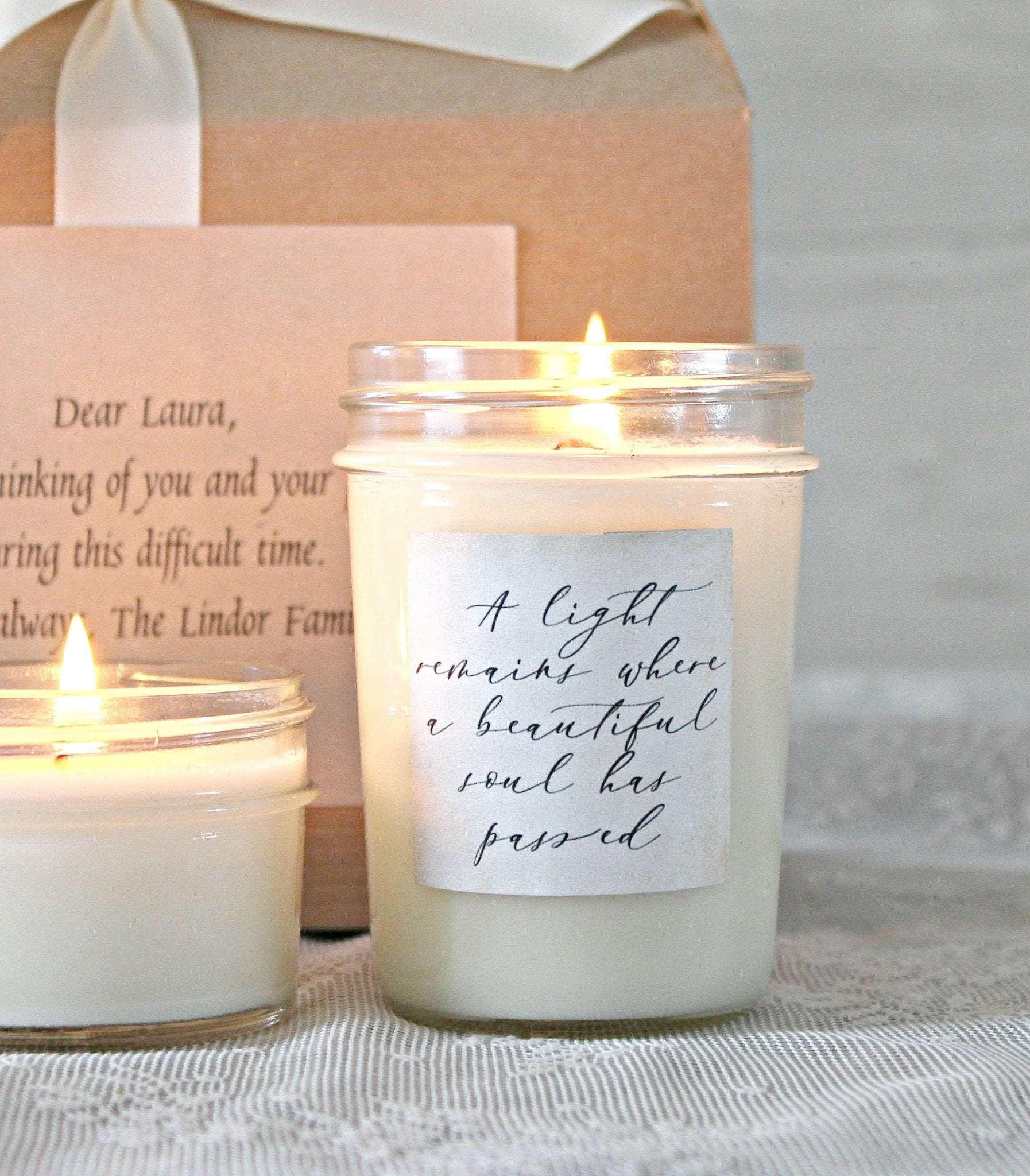 Memorial / Sympathy Gift Box - The Dancing Wick