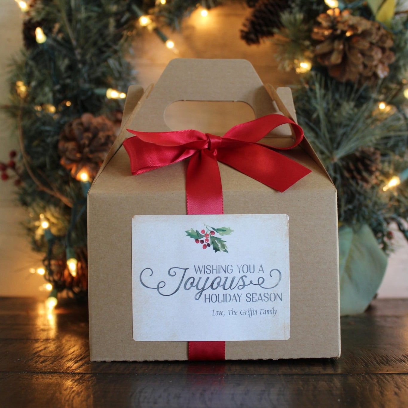 Merry & Bright Christmas Candle - The Dancing Wick