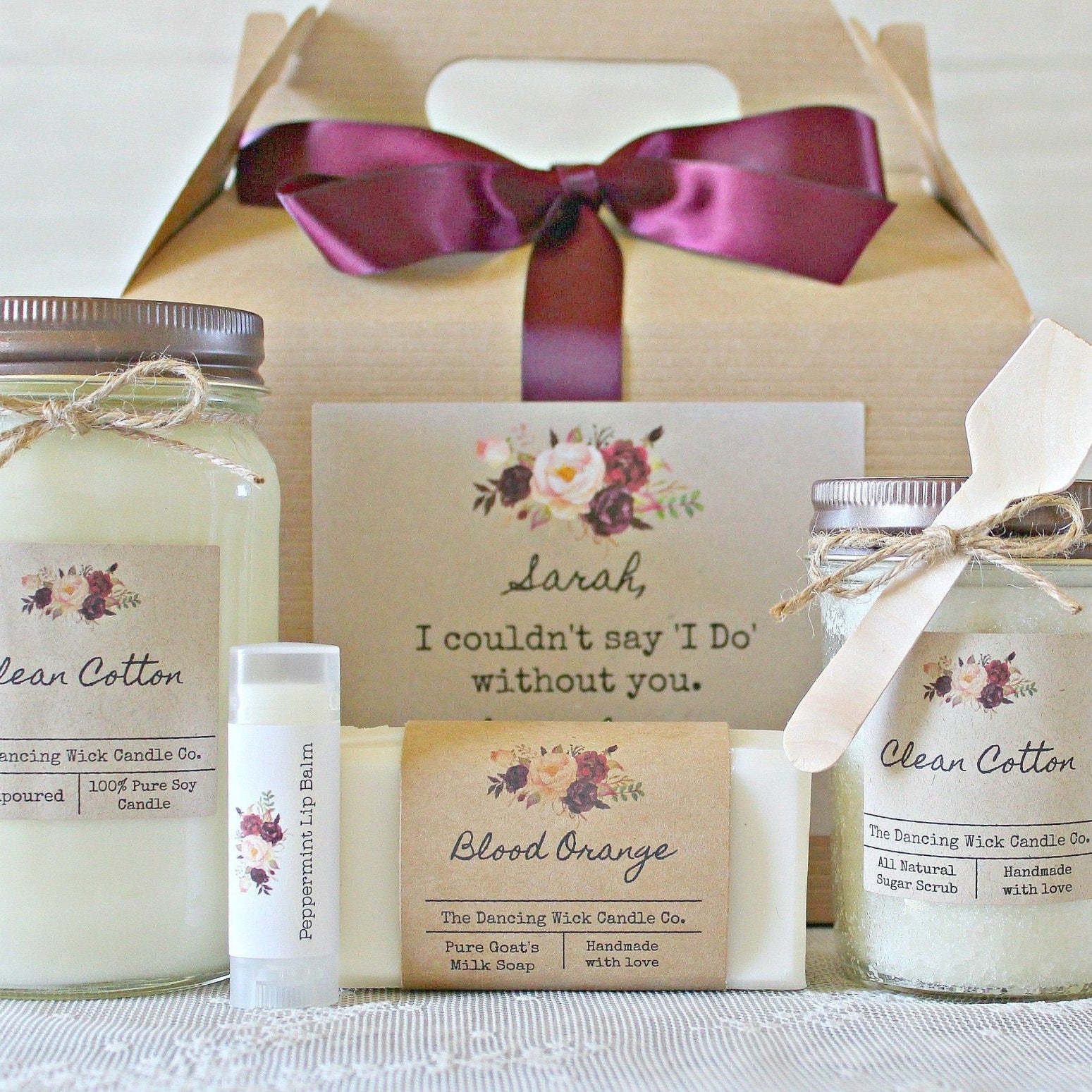 Spa Gift Set For Her - The Dancing Wick