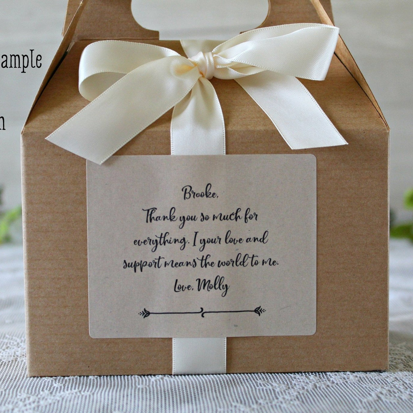 Thank You "Awesome" Gift Box - The Dancing Wick