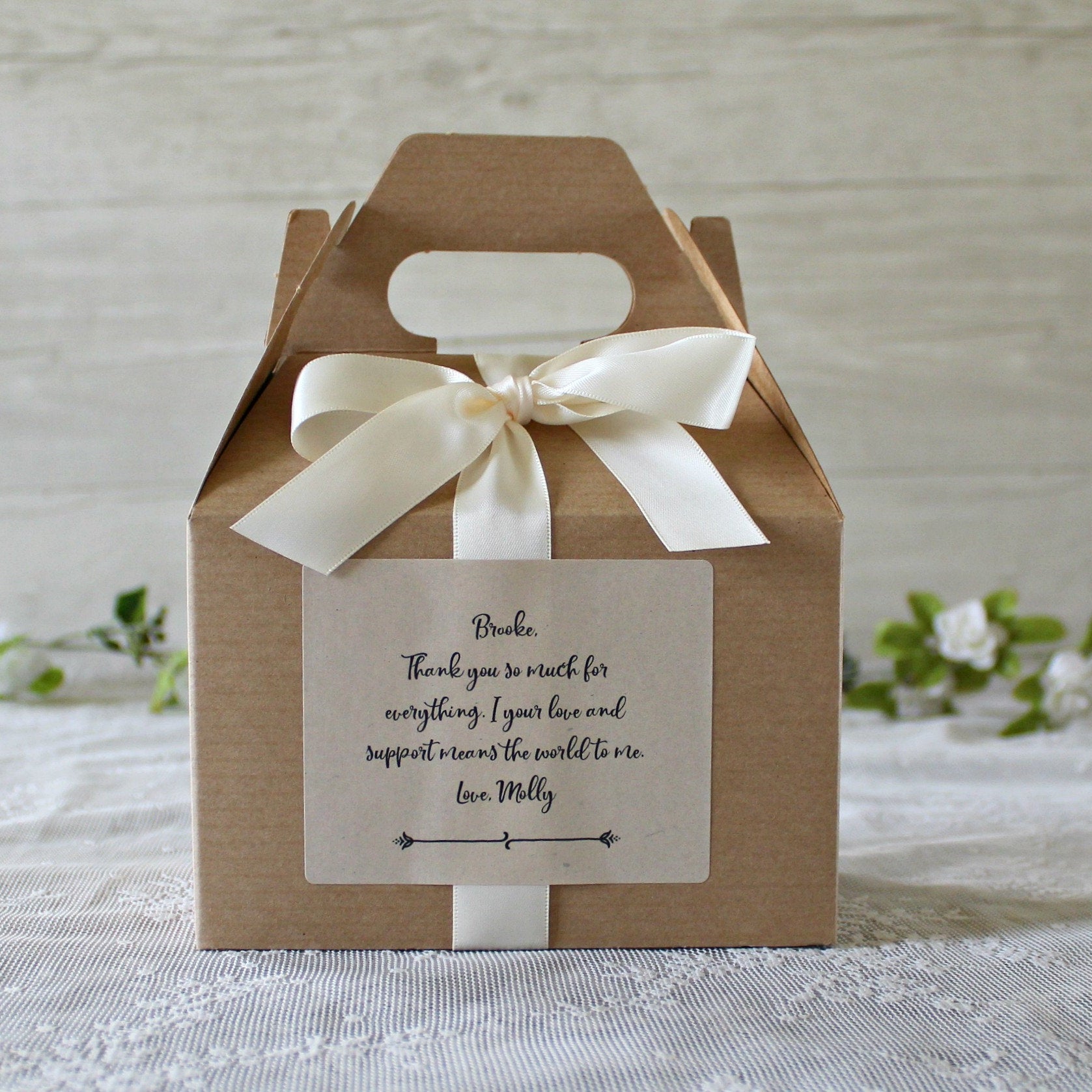 Thank You "Awesome" Gift Box - The Dancing Wick